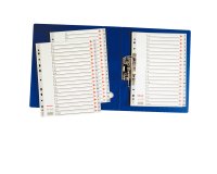 Separatore alfabetico A/Z - PPL - A4 - grigio - Esselte