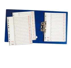 Separatore alfabetico A/Z - PPL - A4 - grigio - Esselte
