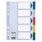 Separatore - 5 tasti colorati - PPL - A5 - multicolore - Esselte