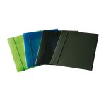 Cartella 3 lembi con elastico - A4 - PP - trasparente blu - Fellowes