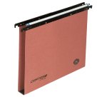 Cartella sospesa Cartesio - cassetto - interasse 38 cm - fondo U - 36 x 25 cm - arancio - Bertesi