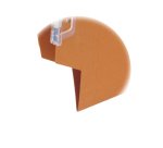 Cartella sospesa Cartesio - armadio - interasse 33 cm - fondo V - 33 x 28 cm - arancio - Bertesi