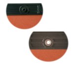 Cartella sospesa Cartesio Plus - cassetto - interasse 33 cm - fondo V - 31,3 x 25 cm - arancio - Bertesi