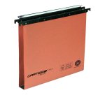 Cartella sospesa Cartesio Plus - cassetto - interasse 33 cm - fondo U - 31,3 x 25 cm - arancio - Bertesi