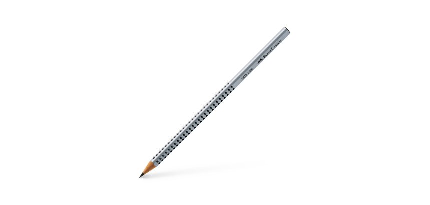 Matita di grafite Grip 2001 - gradazione 2B - triangolare antiscivolo - Faber-Castell