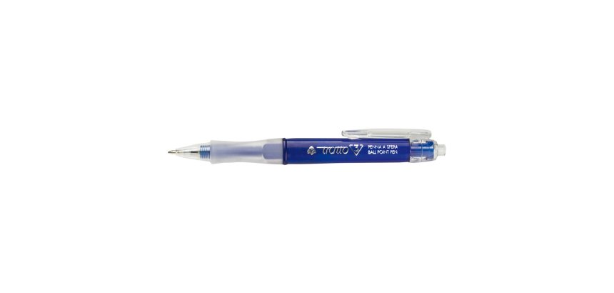 Penna a sfera a scatto Tratto 3 - punta 1,0mm - tratto 0,5mm - blu  - Tratto