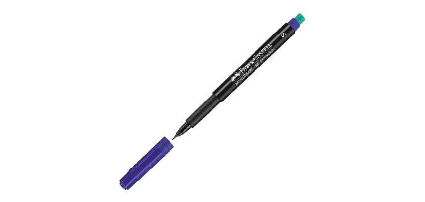 Faber-Castell 152351 permanent marker Blue 1 pc(s)