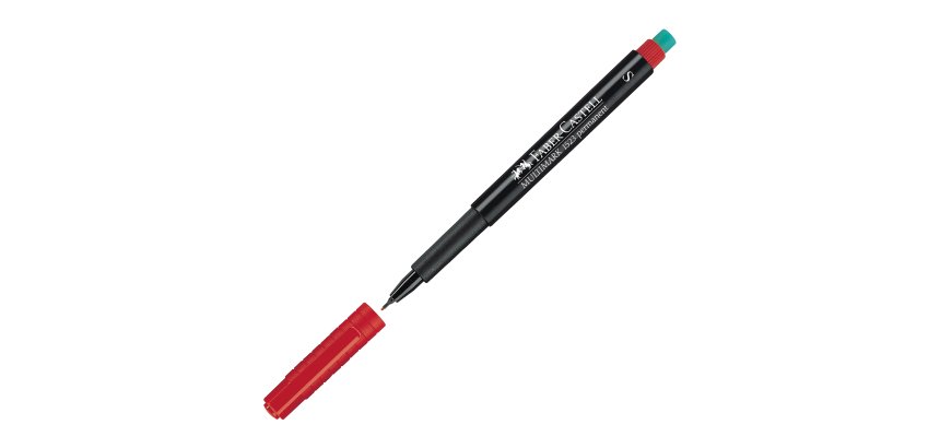 Faber-Castell 152321 permanent marker Red 1 pc(s)