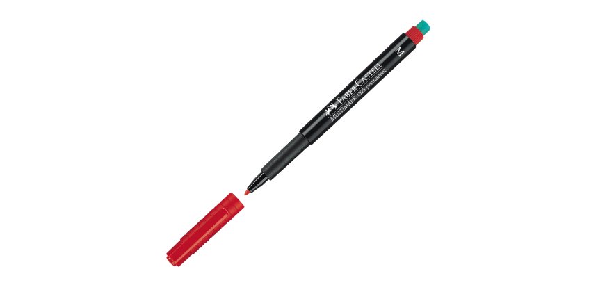 Faber-Castell 152521 permanent marker Red 1 pc(s)