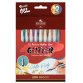 Roller gel colorati - colori glitter - Koh I Noor - astuccio 10 roller