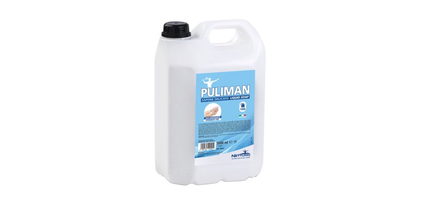 Sapone liquido Puliman - lavanda - Nettuno - tanica da 5 L