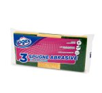 Spugna biuso - giallo/verde - Logex Professional - conf. 3 pezzi