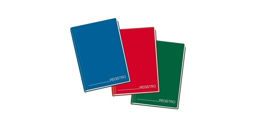 Registro cartonato - 5mm - 210 x 297mm - 96 fogli - Blasetti