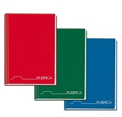 Blasetti Rubriche cartonate writing notebook A4 192 sheets Assorted colours