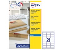 En_etichette adesive j8560 - in pe - inkjet - per