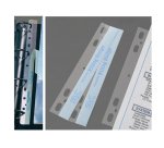 Bandelle adesive Filing Strips - 29,5 cm - bianco - Djois - conf. 25 pezzi