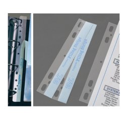 Bandelle adesive Filing Strips - 29,5 cm - bianco - Djois - conf. 25 pezzi