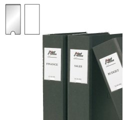 Portaetichette adesivo - 22 x 102 mm - trasparente - Djois - conf. 12 pezzi