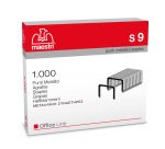 Punti S9 - 23/9 - acciaio - metallo - Romeo Maestri - conf. 1000 pezzi