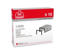 Punti S15 - 23/15 - acciaio - metallo - Romeo Maestri - conf. 1000 pezzi