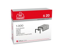 Punti S20 - 23/20 - acciaio - metallo - Romeo Maestri - conf. 1000 pezzi