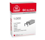 Punti eurostaples 64 Global - 6/4 - Romeo Maestri - scatola da 1000 punti