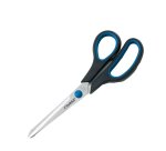 Forbici Comfort Grip - 20 cm - lama in acciaio inox - impugnatura asimmetrica - blu/grigio - Dahle