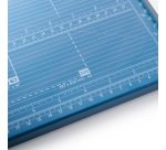 Taglierina a rullo professionale 552 - 70,5 x 36 cm - 510 mm - 20 fogli - blu/grigio - Dahle