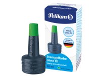 En_tinta tampon pelikan verde bote 28 ml