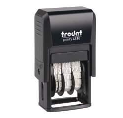 Timbro Printy Dater Eco 4810 Datario - 3,8 mm - autoinchiostrante - Trodat