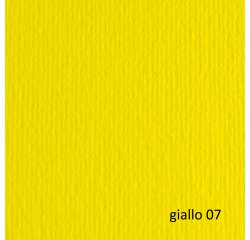 Cartoncino Elle Erre - 50x70cm - 220gr - giallo 107 - Fabriano -  blister 20 fogli