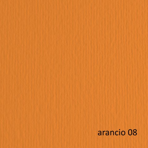 Cartoncino Elle Erre - 50x70cm - 220gr - arancio 108 - Fabriano -  blister 20 fogli