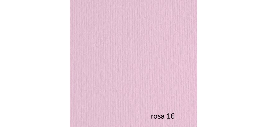 Cartoncino Elle Erre - 50 x 70 cm - 220 gr - rosa 116 - Fabriano - blister 20 fogli