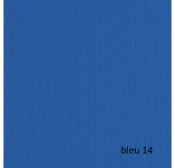 Cartoncino Elle Erre - 50x70cm - 220gr - blu 114 - Fabriano -  blister 20 fogli