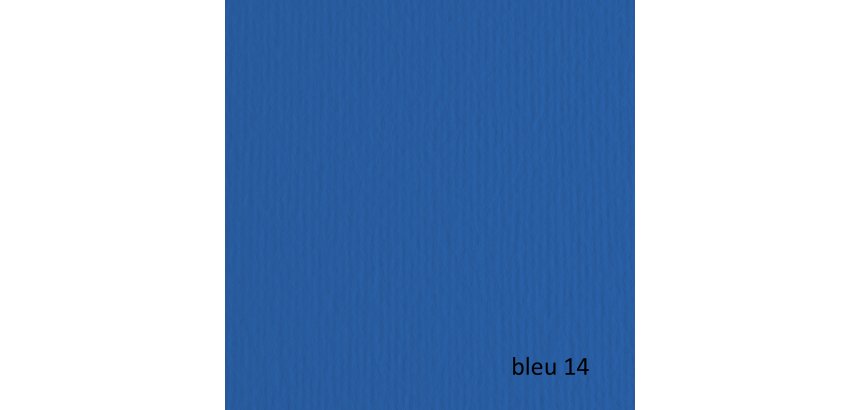 Cartoncino Elle Erre - 50 x 70 cm - 220 gr - blu 114 - Fabriano - blister 20 fogli