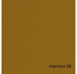 Cartoncino Elle Erre - 50 x 70 cm - 220 gr - marrone 106 - Fabriano - blister 20 fogli