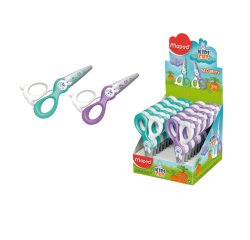 En_tijera escolar maped kidi-cut 12 cm especial para infantil corta solo papel