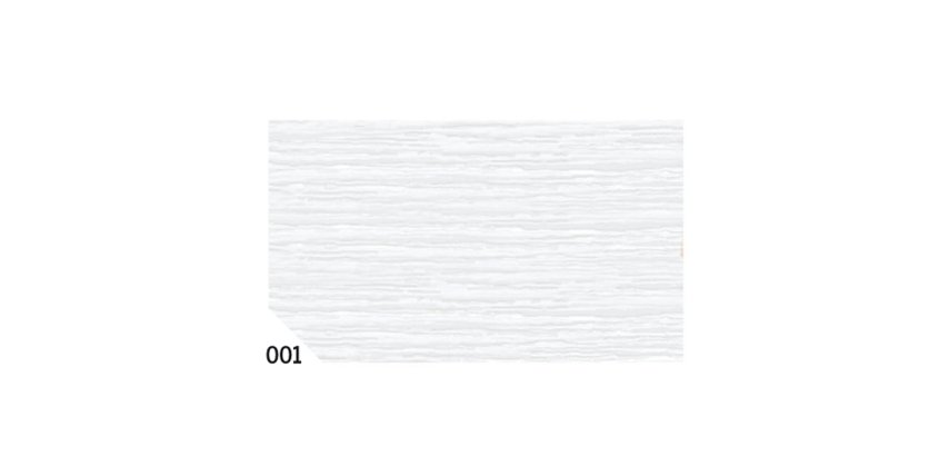 Carta crespa - 50 x 250 cm - 48 gr - bianco 001 - Rex Sadoch - conf. 10 rotoli