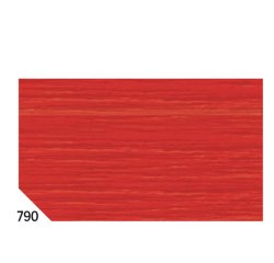 Carta crespa - 50 x 250 cm - 48 gr/m² - rosso ciliegia 790 - Rex Sadoch - conf.10 rotoli