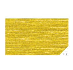 Carta crespa - 50x150cm - oro metal 130 - Rex Sadoch - conf.10 rotoli