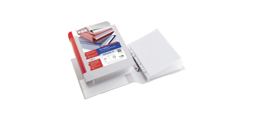 SEI Rota Stelvio TI ring binder A4 White