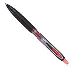 Roller gel a scatto Uni Ball Signo 207 - punta 0,7mm - rosso - Uni Mitsubishi