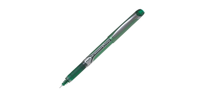Roller Hi Tecpoint V5 Grip  - punta 0,5mm - verde - Pilot