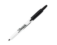 Sharpie Fine Retractable permanent marker Fine tip Black