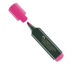 Evidenziatore Textliner 48 -  punta di 3 differenti larghezze: 5,0-3,0-1,0mm - fucsia - Faber-Castell