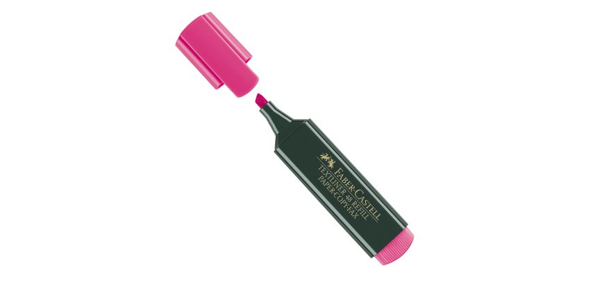 Evidenziatore Textliner 48 - punta a scalpello - tratto 1,0-3,0-5,0mm - fucsia - Faber-Castell