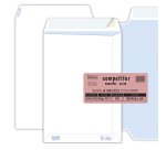 Busta a sacco Competitor FSC - strip adesivo - 25 x 35,3 cm - 80 gr - bianco - Pigna Envelopes - conf. 500 pezzi