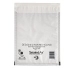 Busta imbottita Mail Lite Tuff Cushioned - impermeabile - D (18 x 26 cm) - bianco - Sealed Air - conf. 10 pezzi