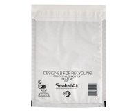 Busta imbottita Mail Lite Tuff Cushioned - impermeabile - K (35 x 47 cm) - bianco - Sealed Air - conf. 10 pezzi