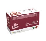 Punti 35/19 - per Romabox - H 19 mm - rame - Romeo Maestri - scatola 2000 pezzi